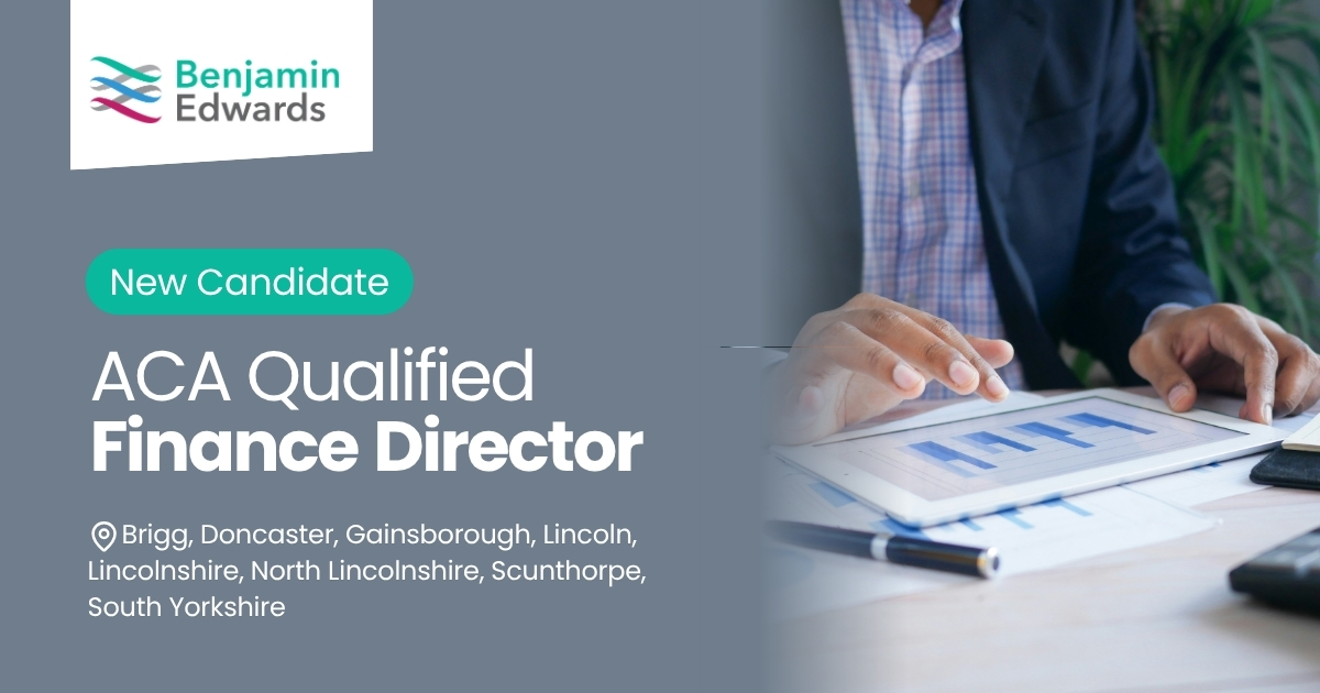 ACA Qualified Finance Director - Benjamin Edwards